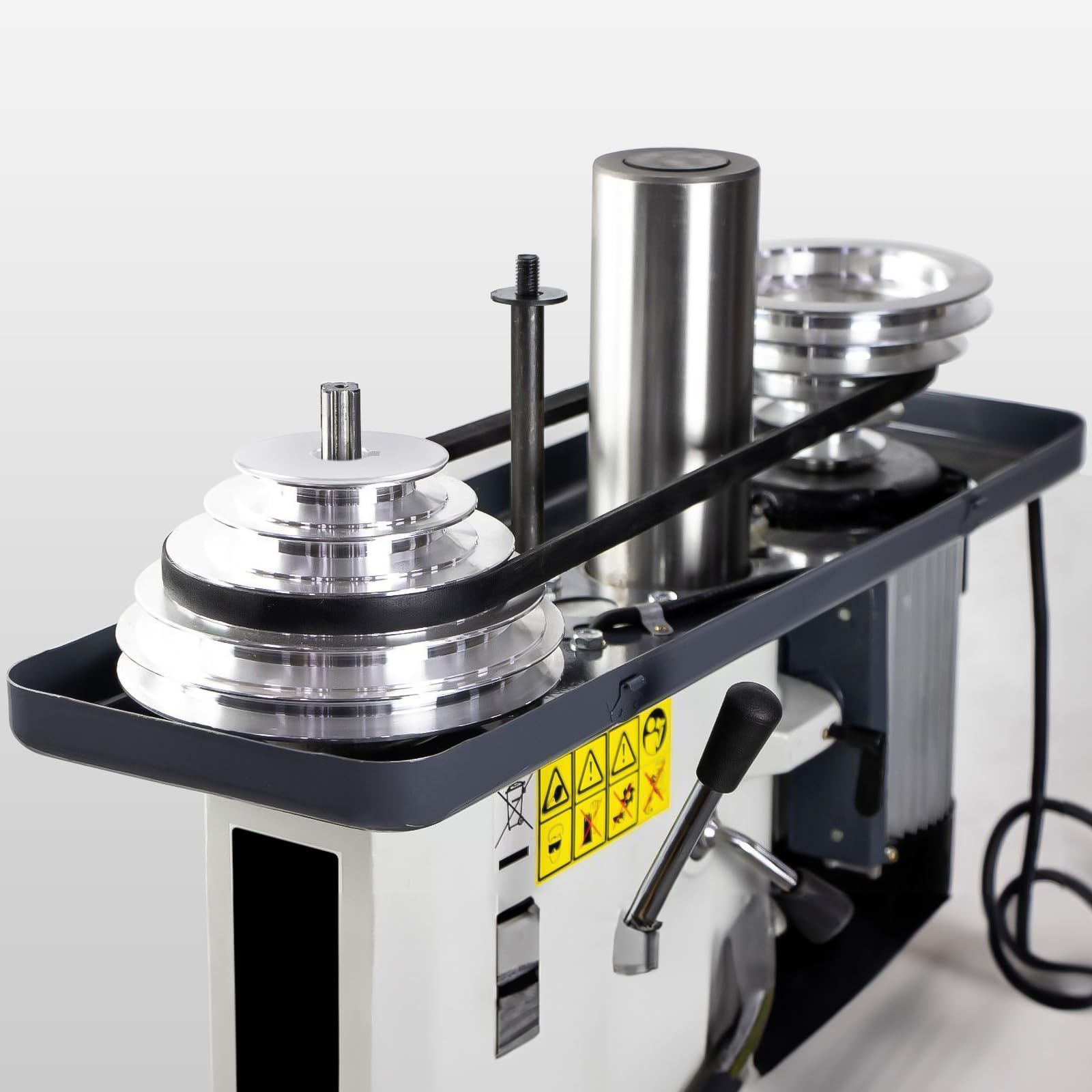 SWAWIS 5 Niveaux Poulie Pagoda, Alésage 20mm, 54-150 mm de Diamètre Extérieur, Poulie en Aluminium pour type A Forme V Courroie, pour Moteurs et Bandes Transporteuses,12.7mm de Largeur de Courroie