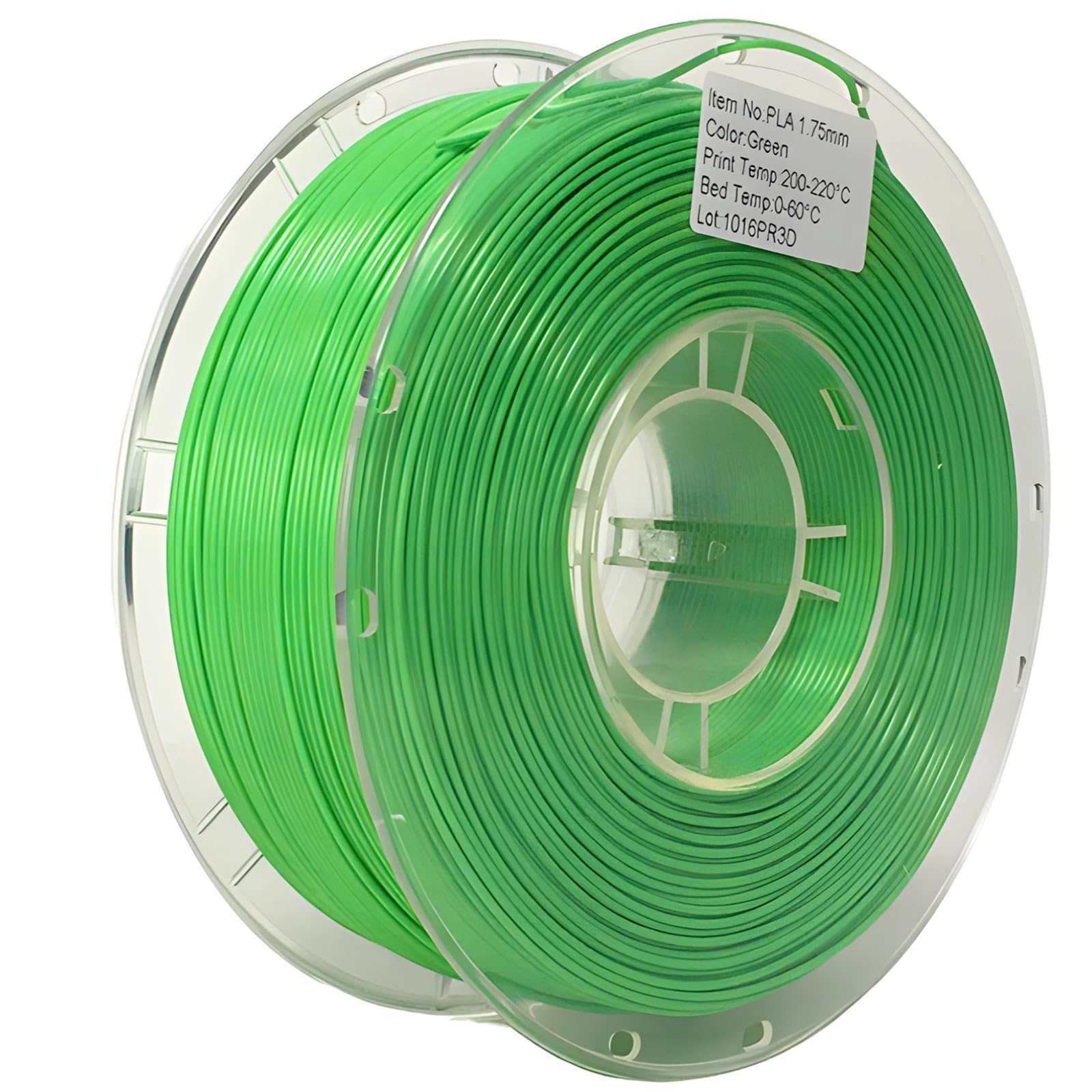 Filamento de impresión 3D de ácido poliláctico, opciones de 1,75 mm y 3,0 mm, alta precisión para modelos, esculturas y piezas, capas suaves para proyectos de impresora 3D