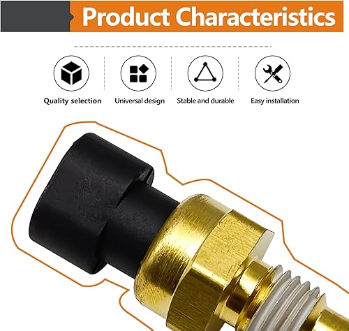 Vista 6 de Sensor de temperatura del refrigerante del motor compatible con Chevy Avalanche Impala Trailblazer Suburban 1500 2500 HD Express Silverado GMC Envoy