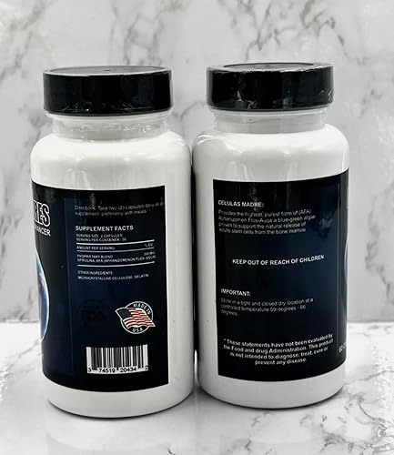 Miniatura 4 de 2 Botellas Celulas Madre Apoya Articulaciones y Músculos Células Madre Control Inmune 120 Cápsulas Madre Cell Plus. Potenciador de Vapor Natural