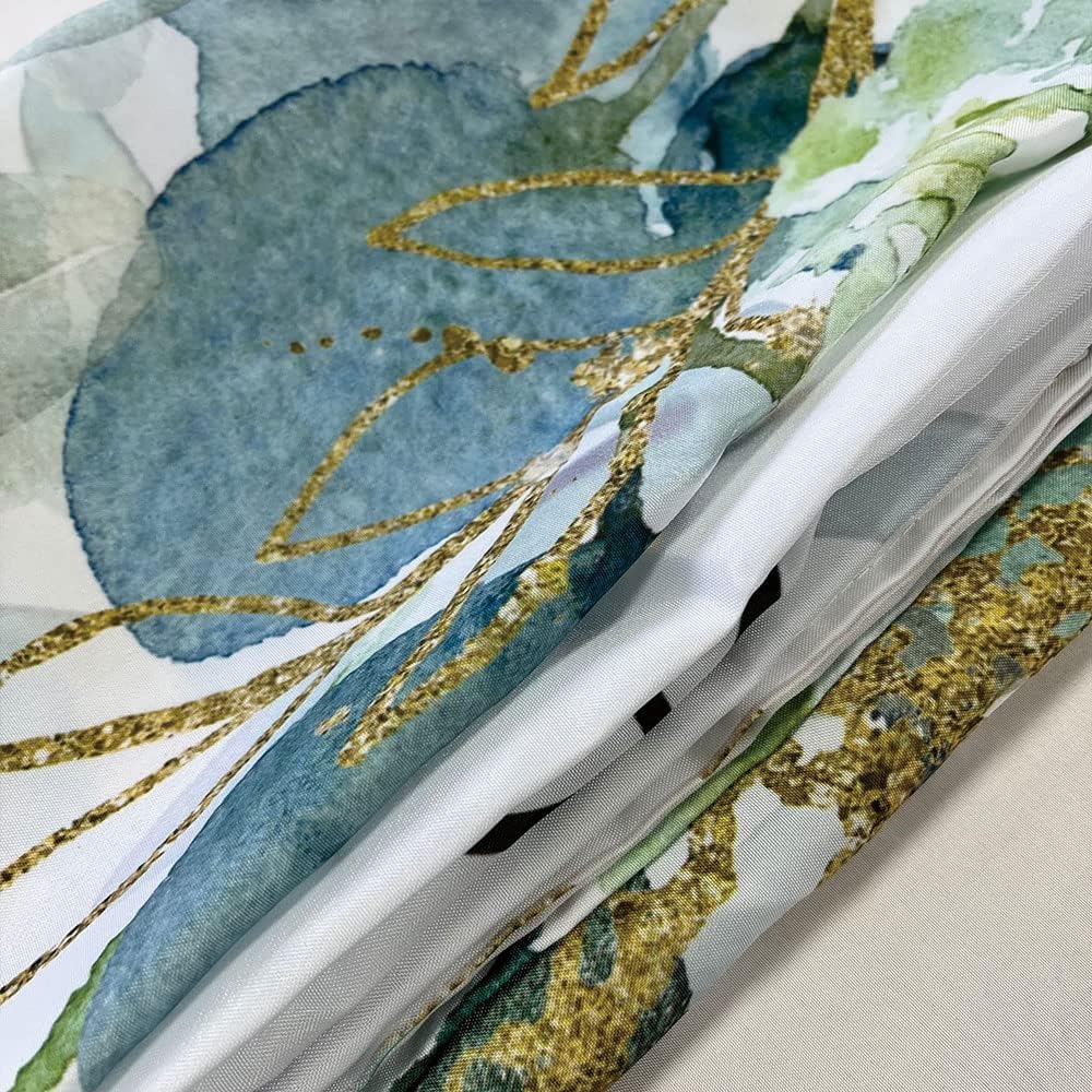 Wathon Bible Verse Botanical Shower Curtain, Christian Scripture Jesus Loves You Quote Bath Curtains Green Leaves Bathroom Shower Curtain Set, Floral Christian Faith Bath Curtain with Hooks 69X84IN