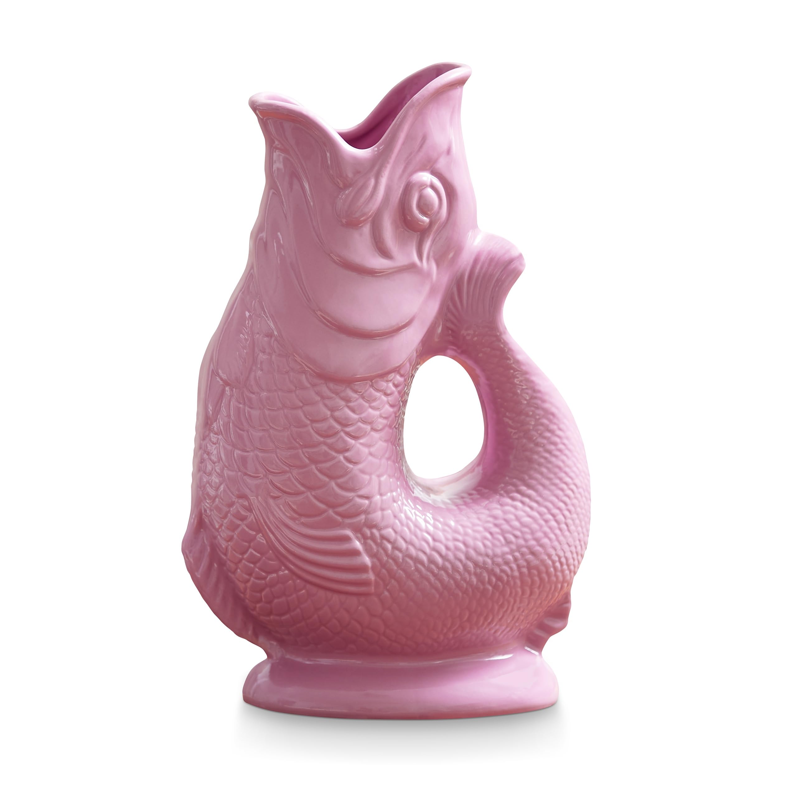 Wade Pink Fish Jug, Handcrafted In Stoke-On-Trent England, Award-Winning Iconic Uk Heritage Brand, English Earthenware, 0.6L,