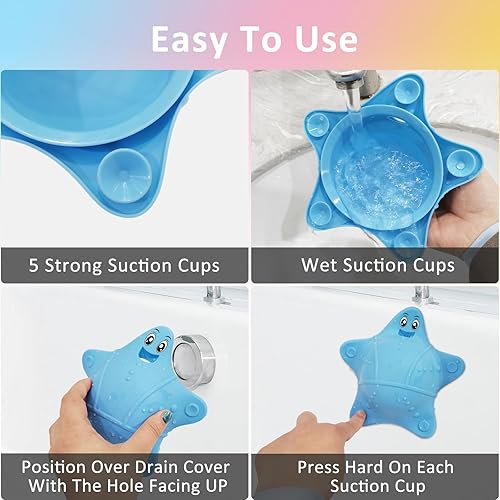 Miniatura 3 de Cubierta de drenaje de desbordamiento de bañera, cubierta de drenaje de desbordamiento de bañera de silicona, tapón de cubierta de drenaje de bañera