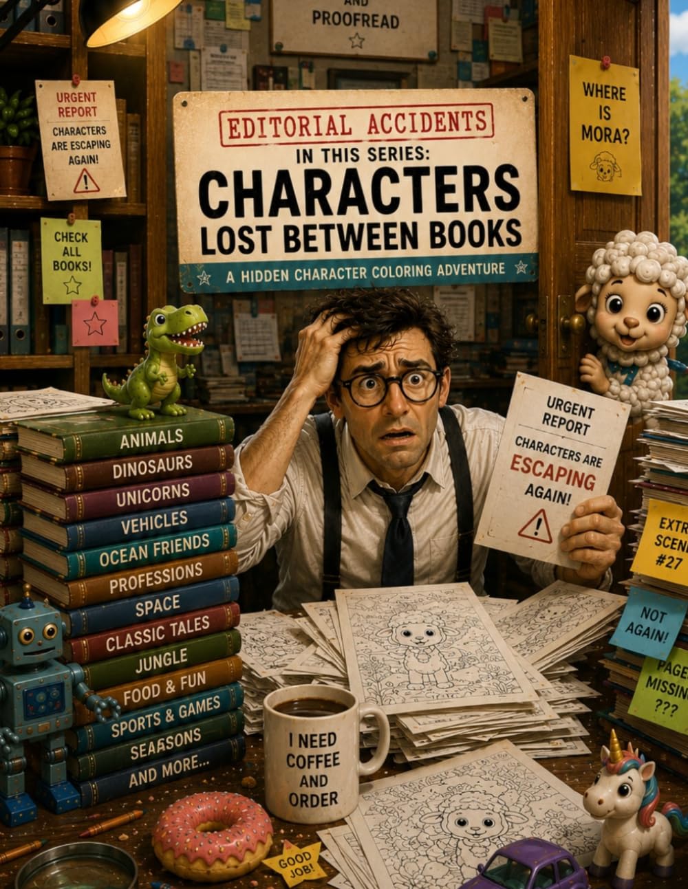 Editorial Accidents: Lost Characters (Our World in your Colours)