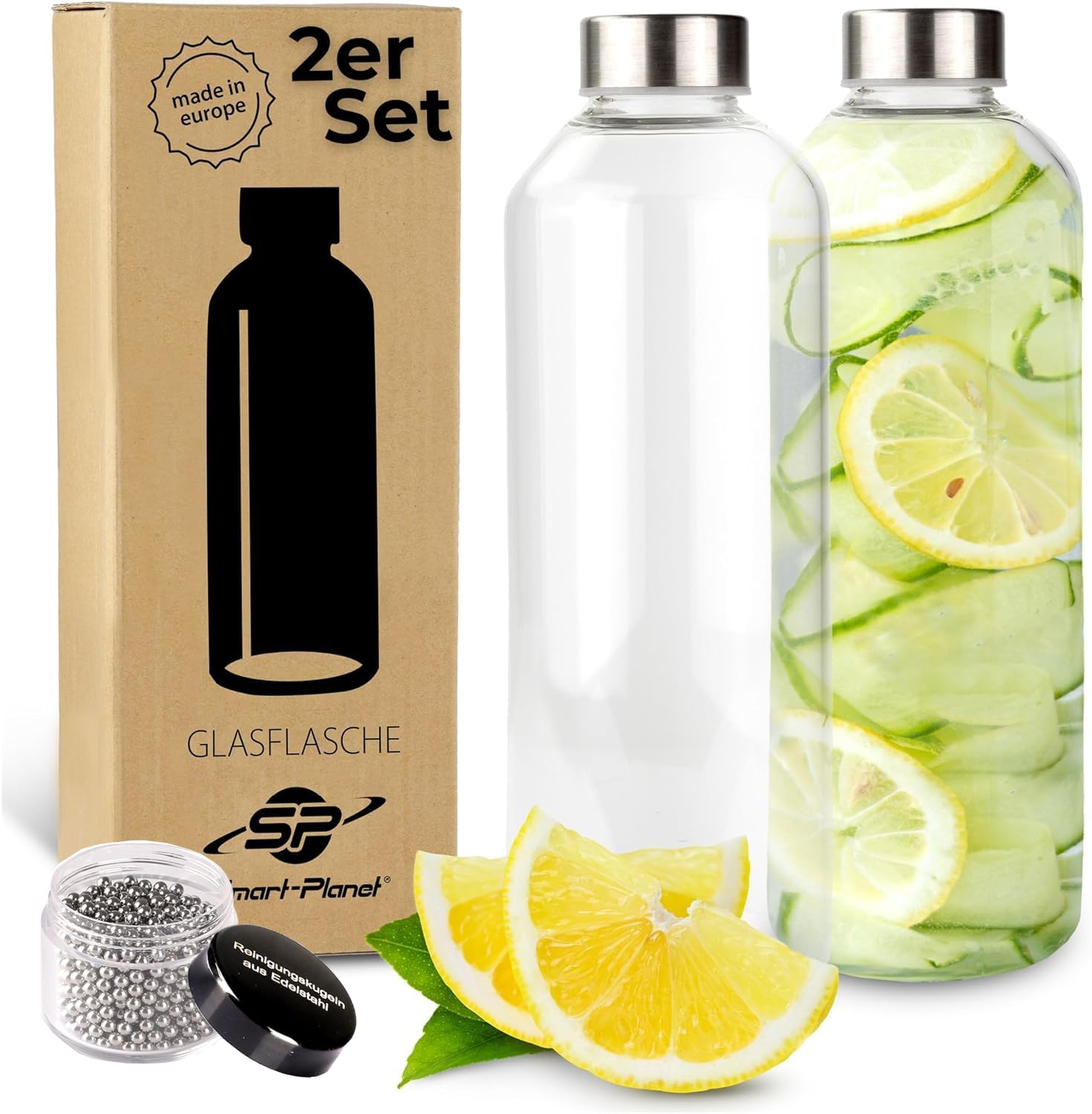 Smart-Planet Glasflasche