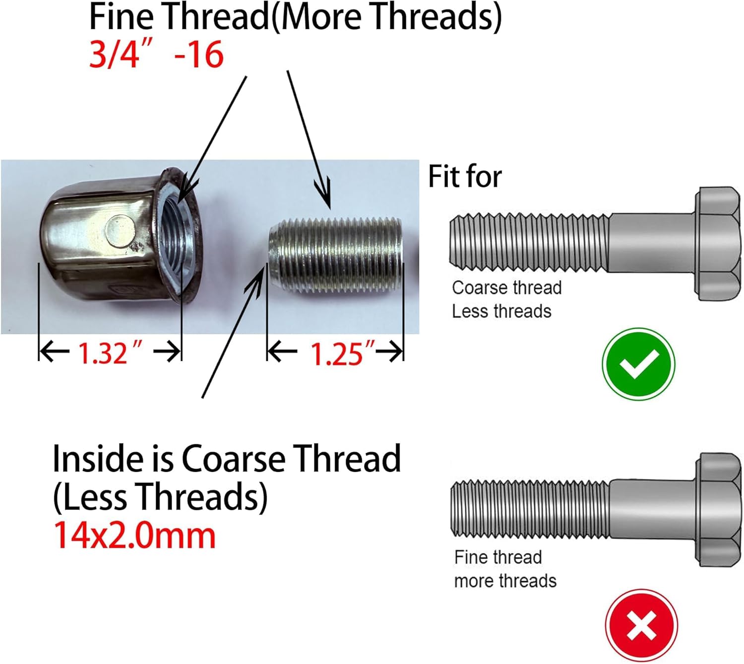 6pcs Adapters Lug Nut Covers + Thread Stud Extenders(Coarse Thread Inside) for Front Wheels for 19.5" 8 Lug/10 Lug 5 Hand Wheel Simulators for 99-02 F450 F550 05-24 F450 F550 Super Duty