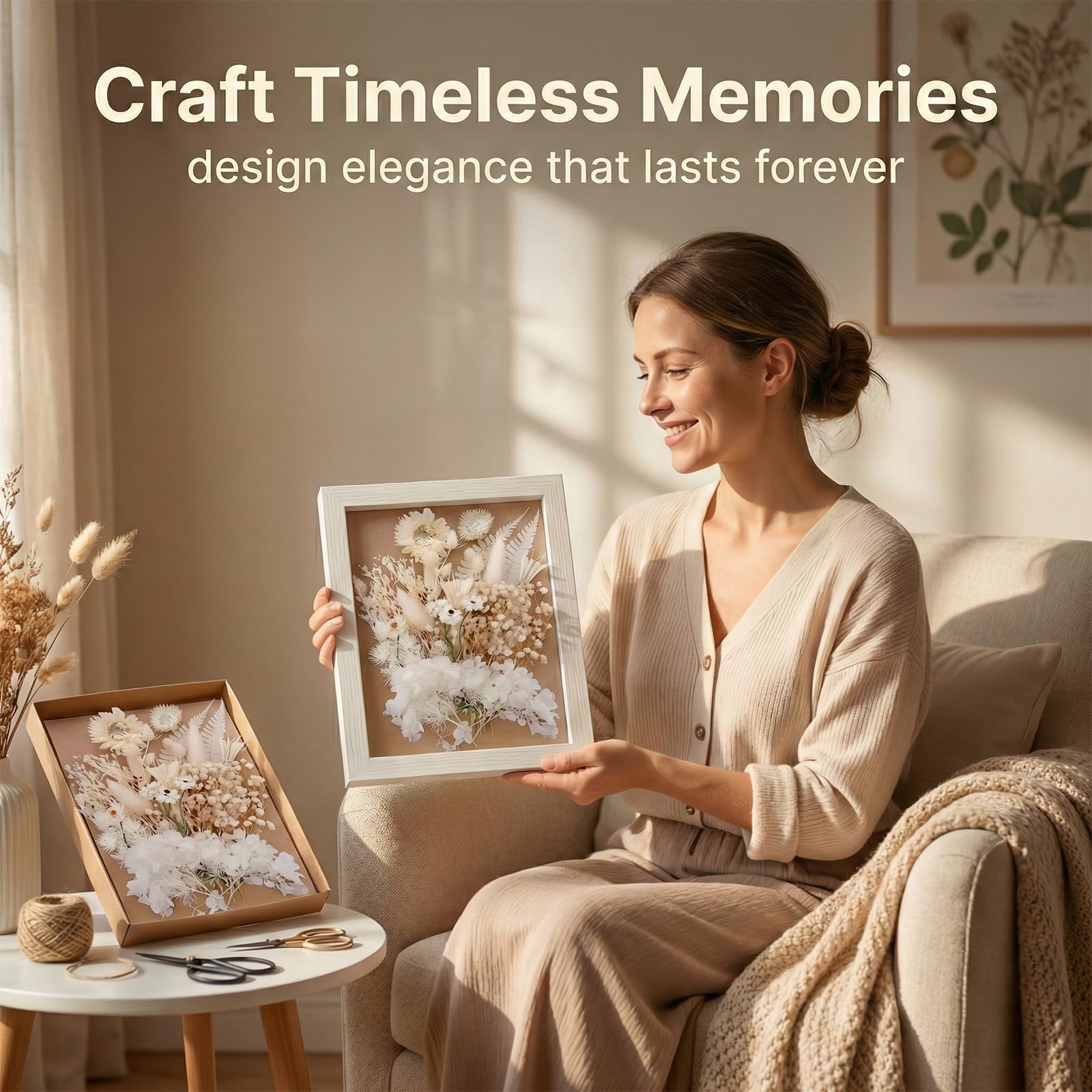 Fleurs Séchées Naturelles Miniatures pour Décoration Résine Époxy, DIY et Scrapbooking