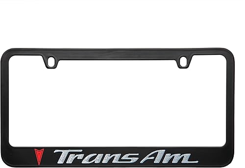 Miniatura 2 de Marco de matrícula Pontia Trans AM negro