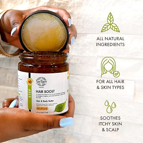 Miniatura 2 de Nae Naes Hair Boost fórmula especial de crecimiento  Una receta totalmente natural hecha a mano para el cabello y la mantequilla corporal un