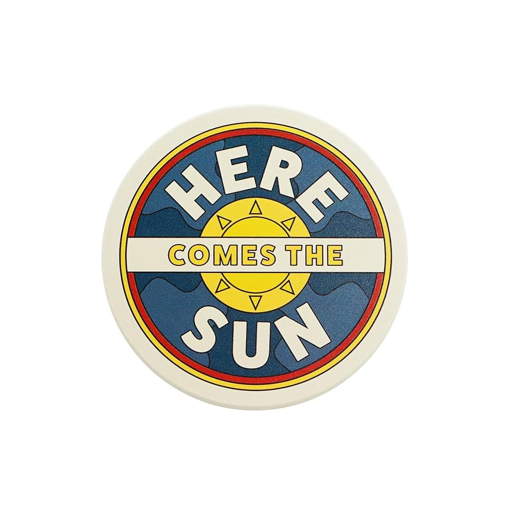 Amazon｜The Beatles Here Comes The Sun コースター Single