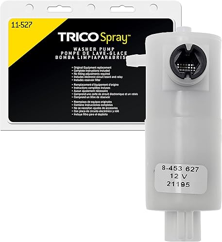 TRICO Bomba de Repuesto para Lavaparabrisas Automotriz en Aerosol (11-527) Se Adapta a Años de Modelo Selectos de Chevrolet, Chrysler, Dodge, Jeep,