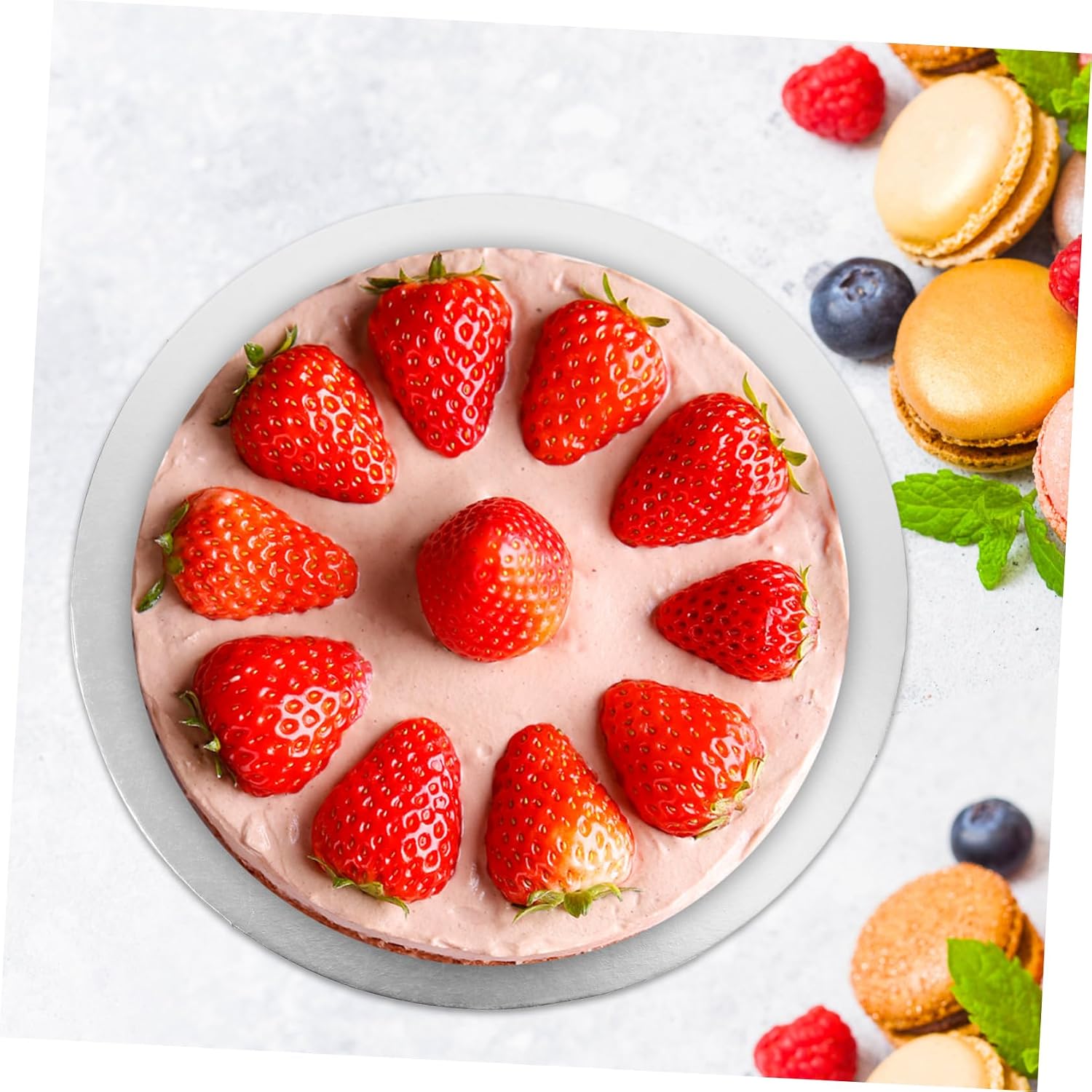 10pcs Cake Boards for Dessert Display Elegant Cake Trays for Cupcakes and Treats for Birthday Parties and Celebrations Versatile Food Serving Trays