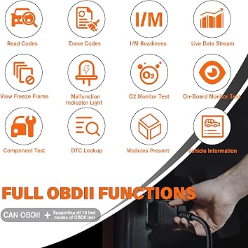 Autel MaxiLink ML629 Automotive OBD2 Scanner, 2026 Newer Model Upgraded of AL619, ML619, Car Code Reader Check Engine ABS SRS Transmission Diagnostic Scan Tool with Auto VIN, Ready Test, DTC Lookup