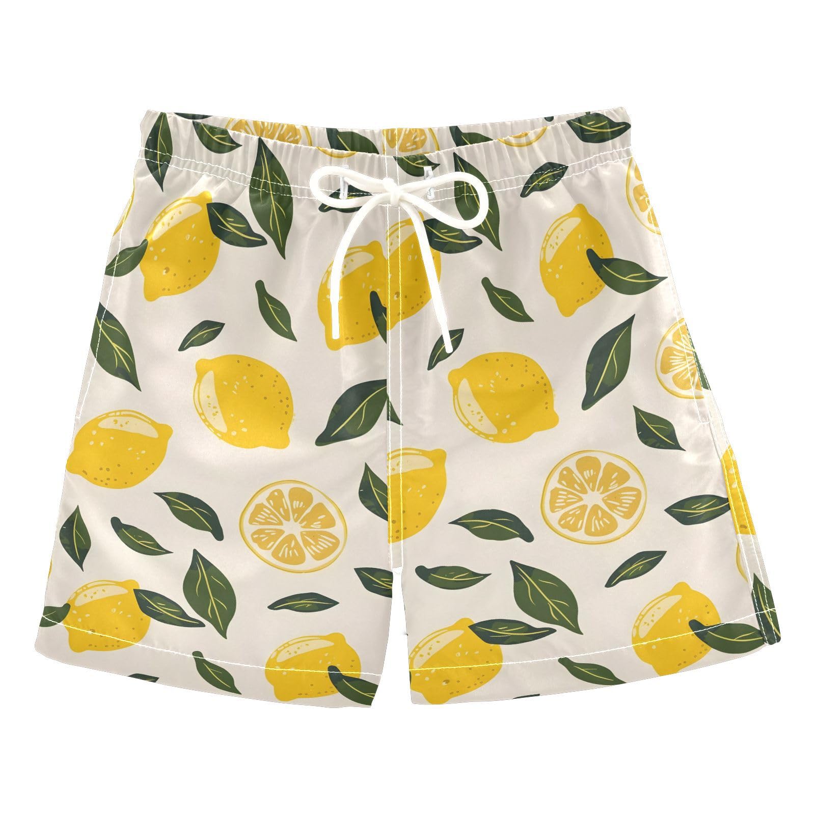 senya Lemon Leaves A Boys Swim Trunks Toddler Shorts Swimwear Boardshorts