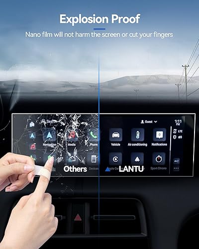 Miniatura 444 de Protector de pantalla de coche para Ford Edge 2024 2025 2023 2022 2021 (SE/SEL/ST-Line/Titanio/ST) Accesorios Protector de pantalla de vidrio