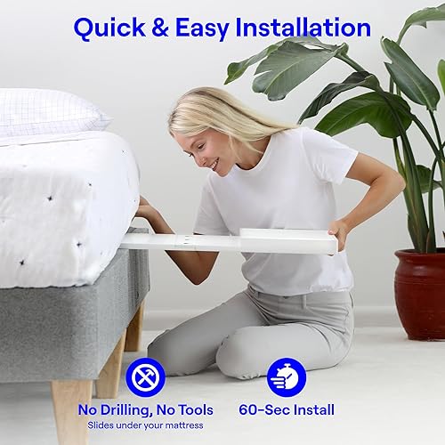 Miniatura 5 de BedShelfie Estante de cabecera para dormitorio universitario, litera y litera superior, artículos esenciales para dormitorio universitario,