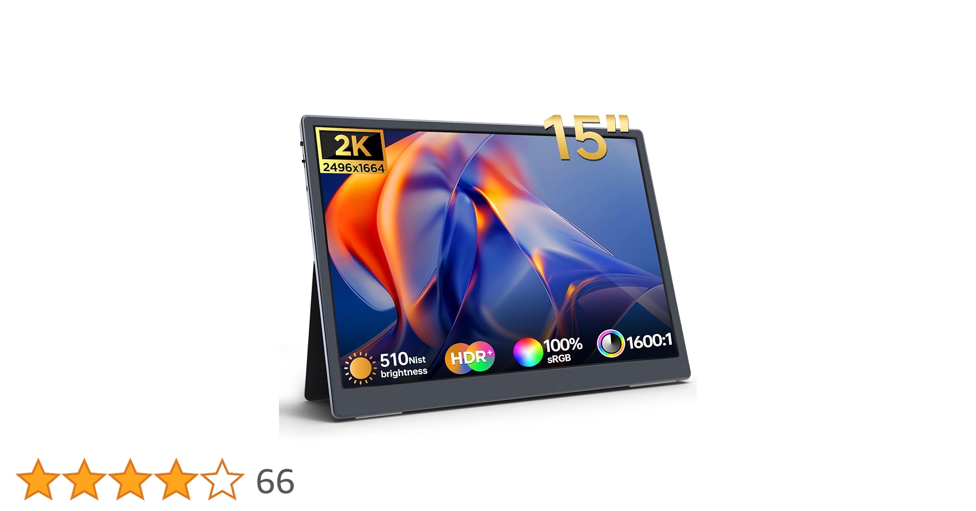 Amazon.co.jp: HAILESI モバイルモニター 15インチ 2496*1664 3:2画面