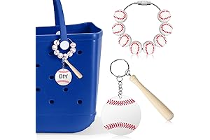 Adorable Bogg Bag Charm: Baseball Theme