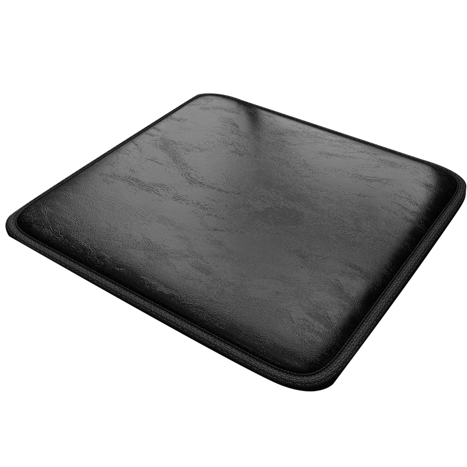 TFAOYS Ergonomic Square Seat Cushion Thickened Leather Like Padding Nonslip Base for Long Sitting Comfort Square Seat Cushion for Chairs