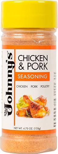Johnny's Condimento de pollo y cerdo, 4.75 onzas (paquete de 6)