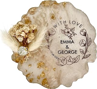 Wedding Favors for Guests Bulk,Resin-Floral Magnets, Personalized Party Favors in Bulk, Baby Shower, Birthday Party, Quinceanera, Return Gifts, Thank You Cards