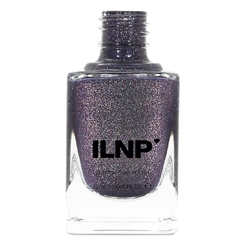 Miniatura 256 de ILNP Madison Ave Esmalte de uñas holográfico metálico rosa antiguo