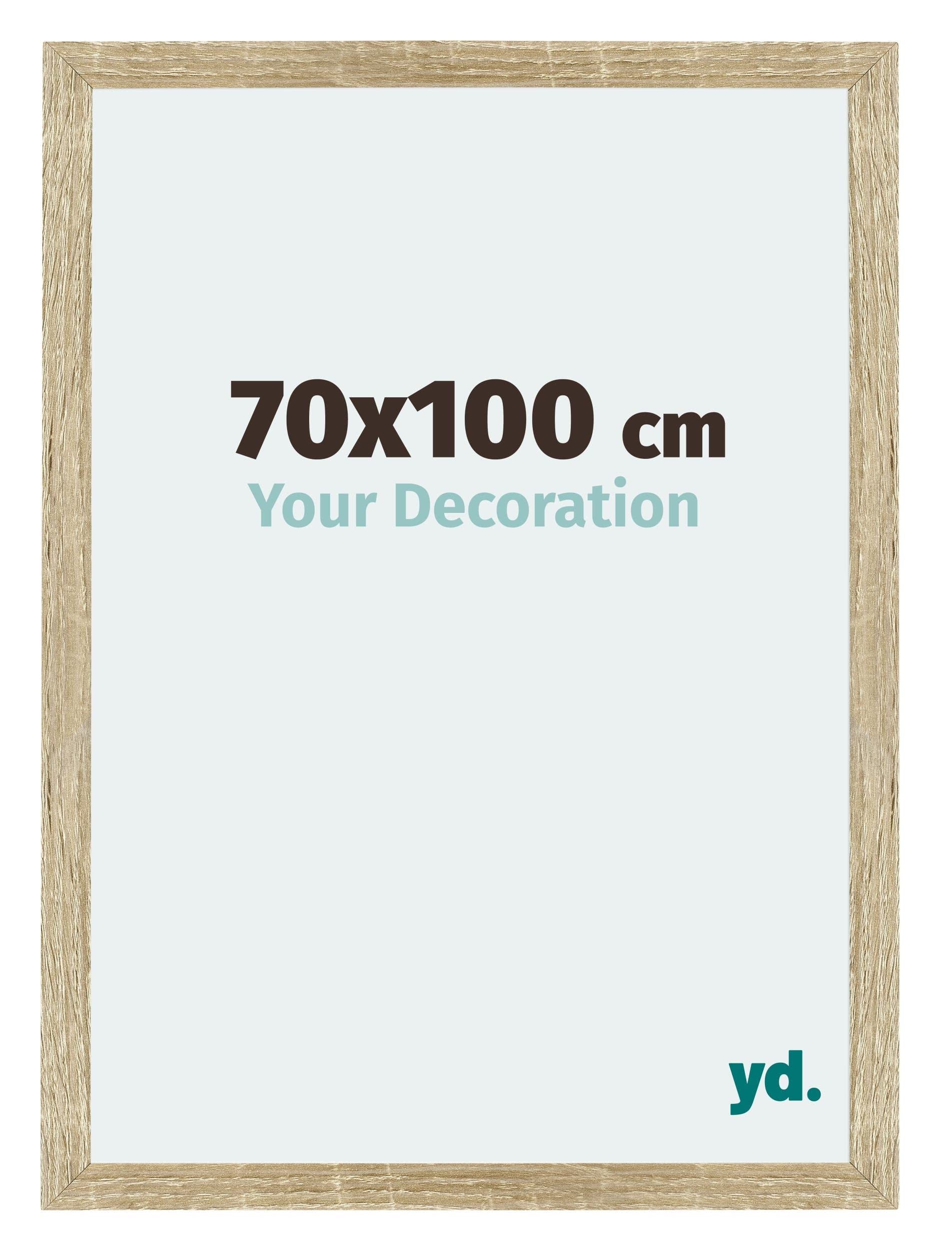 Your Decoration - Puzzle frame 70x100 - Sonoma Oak - Puzzle frame 1500-2000 Pieces - MDF Photoframe - Mura