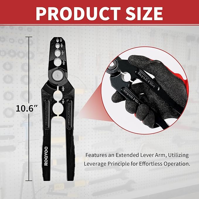 Herramienta de Reparación de Tubos de Cobre con 6 Tamaños de Agujero miniatura 4