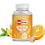 SaltStick Electrolyte FastChews - 120 Orange Chewable Tablets - Salt Tablets for Running and Hydration, Electrolyte Chews - 120 Count
