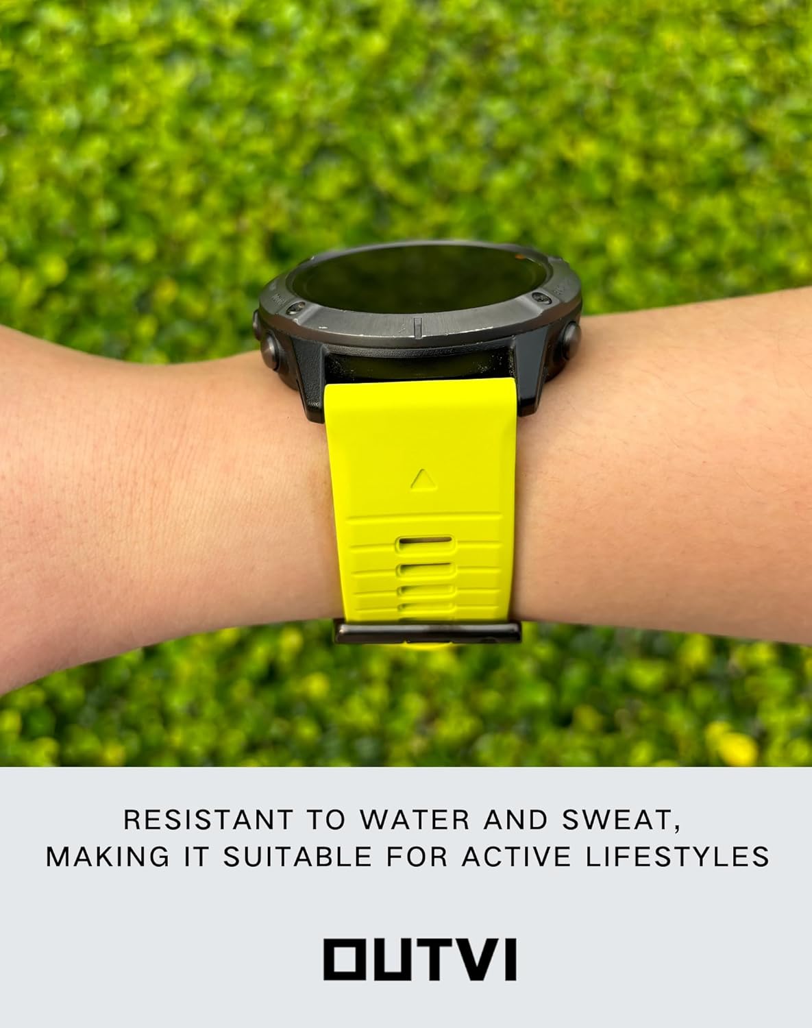 22mm watch band for garmin fenix 5 6 7 pro Sapphire Solar Forerunner 965 955 935 745 epix Pro Gen 2 47mm only soft silicone quick fit 22 watch bands replacement for men women - Image 3