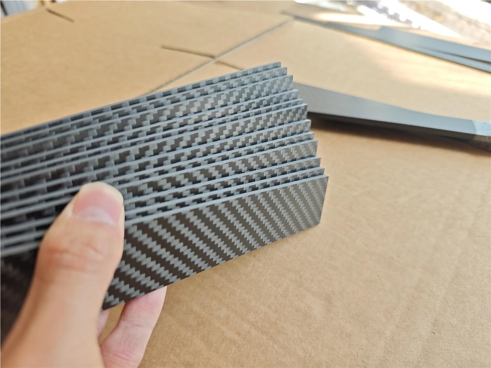 1 stücke 3K Carbon Faser Bord 0.5/1.0/1.5/2.0/3.0/3.5/4.0/6/8/10mm Twill Matte Carbon Faser Blatt Streifen Flache Streifen(8x20x1000mm 1pcs)