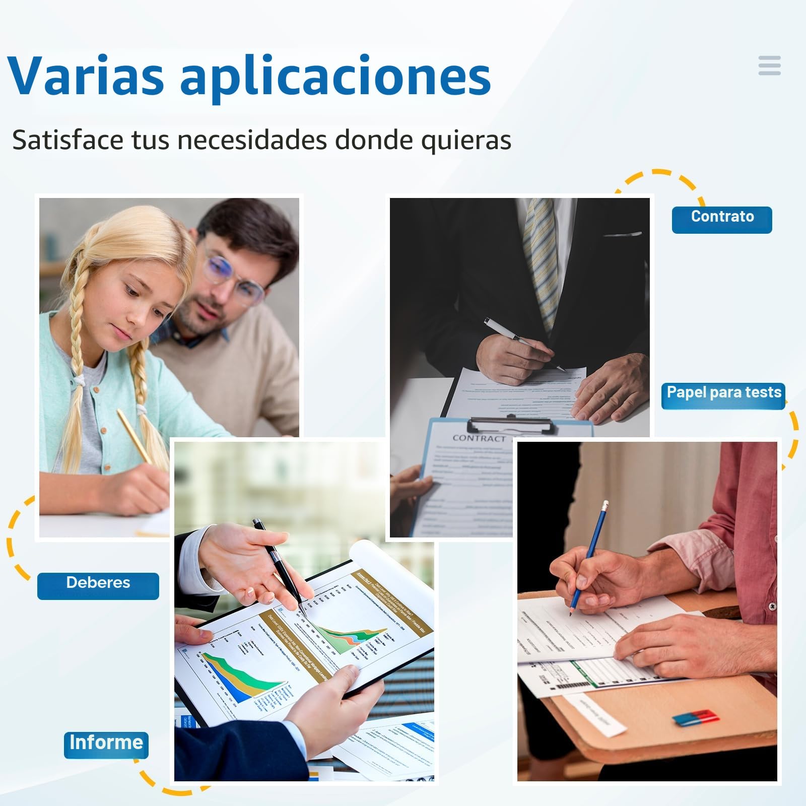 304XL Cartuchos Compatibles HP 304 para Envy 5000 Deskjet 3750 2630 (2 Negro)
