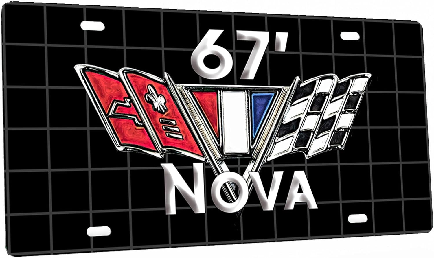 Brotherhood Vintage Metal Decorative Sign for Nova - Classic Models Novelty Wall Sign for Men and Women Gift - 1967 Flags Flags