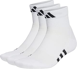 adidas Unisex PRF CUSH MID 3P Gym & Training mid high sock