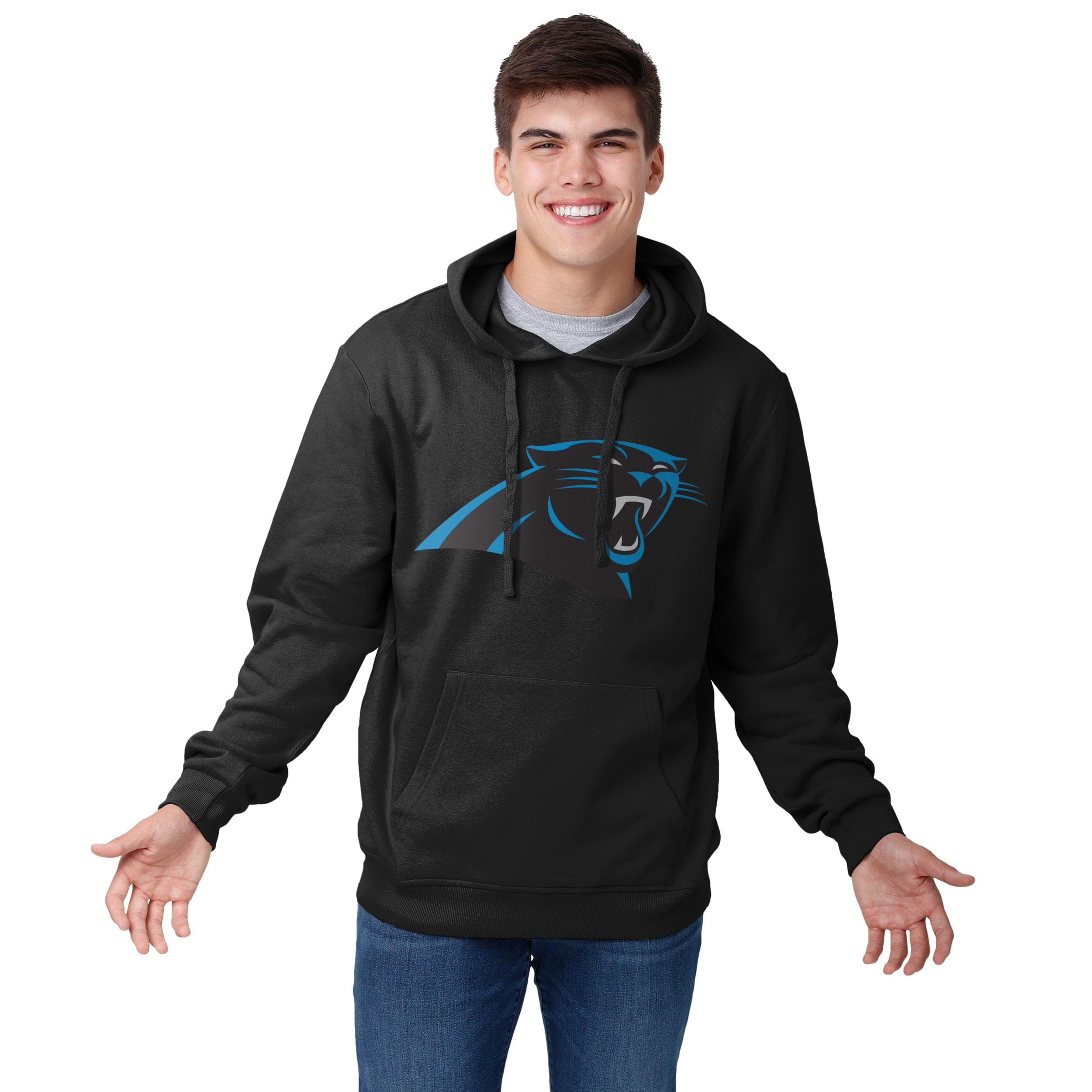 FOCO NFL mens Nfl Team Logo Solid Hoodie