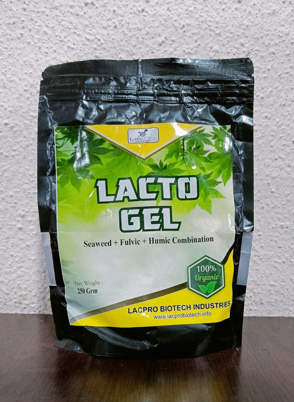 Lacto-Gel (250 gm) (Pack of 1) Plant Growth Regulators, Humic+