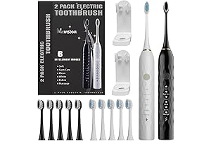 2 Electric Toothbrushes for Spotless Oral Hygiene