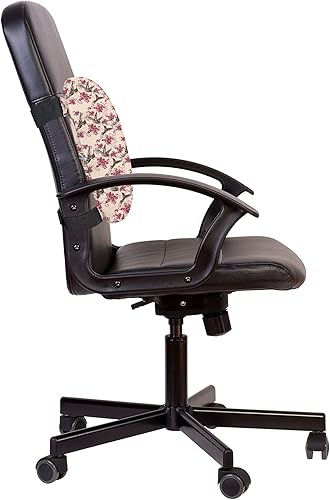 Miniatura 150 de Lunarable Teal Travel Pillow Neck Rest, Aquatic Fauna Theme Hand Drawn Style Various Starfish in Blue Shades, Memory Foam Traveling Accessory for