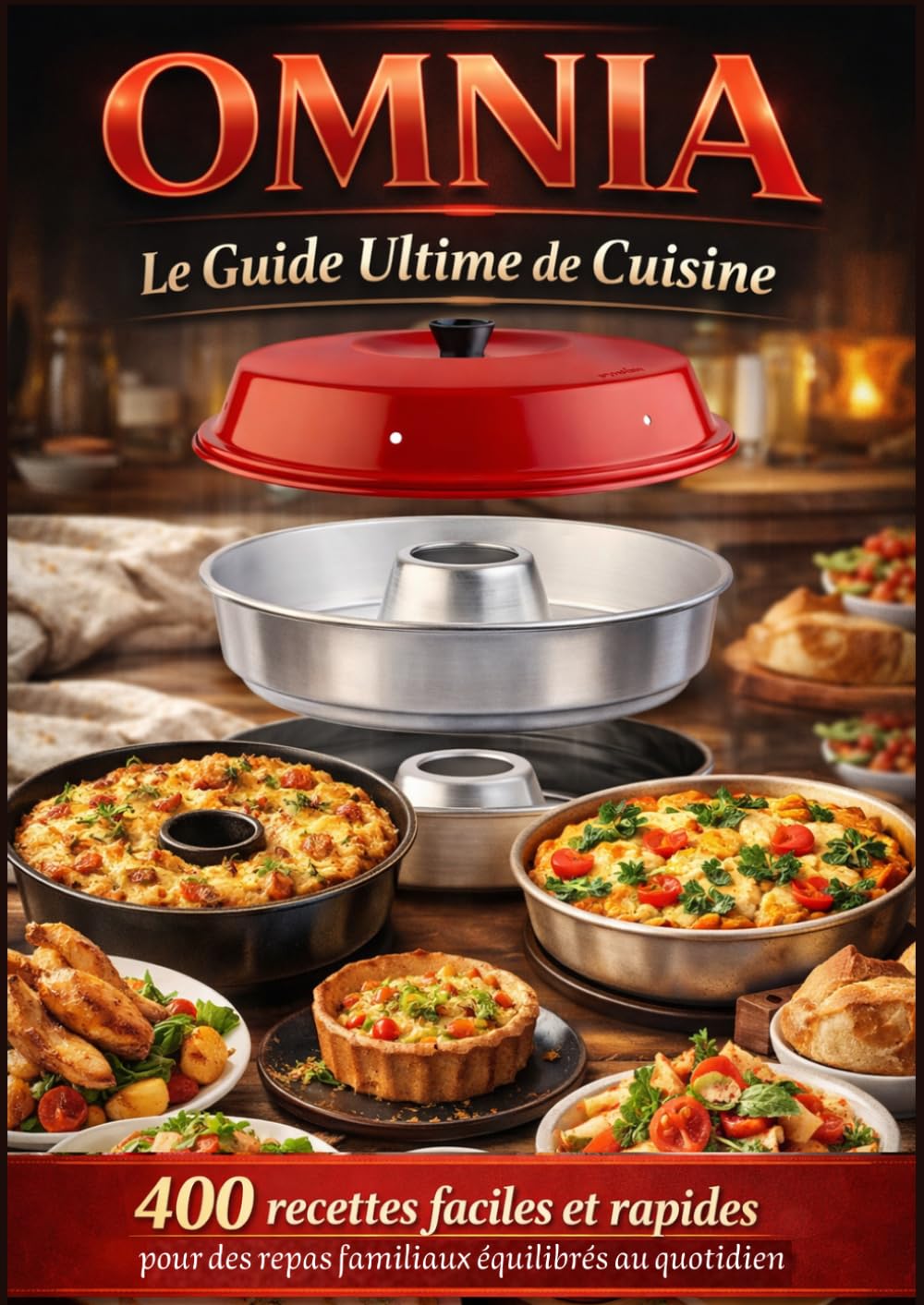 OMNIA Le Guide Ultime De Cuisine 400 Recettes faciles et rapides pour des repas familiaux équilibrés au quotidien