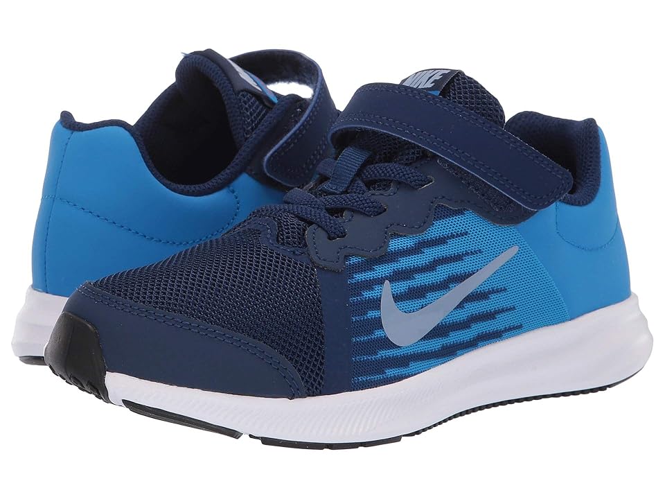 

Nike Kids Downshifter 8 (Little Kid) (Blue Void/Indigo Fog/Photo Blue) Boys Shoes, Gray