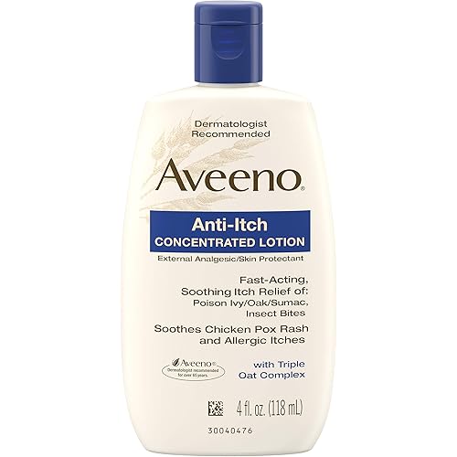 Aveeno, Anti-Itch Concentrated Lotion, 4 fl oz