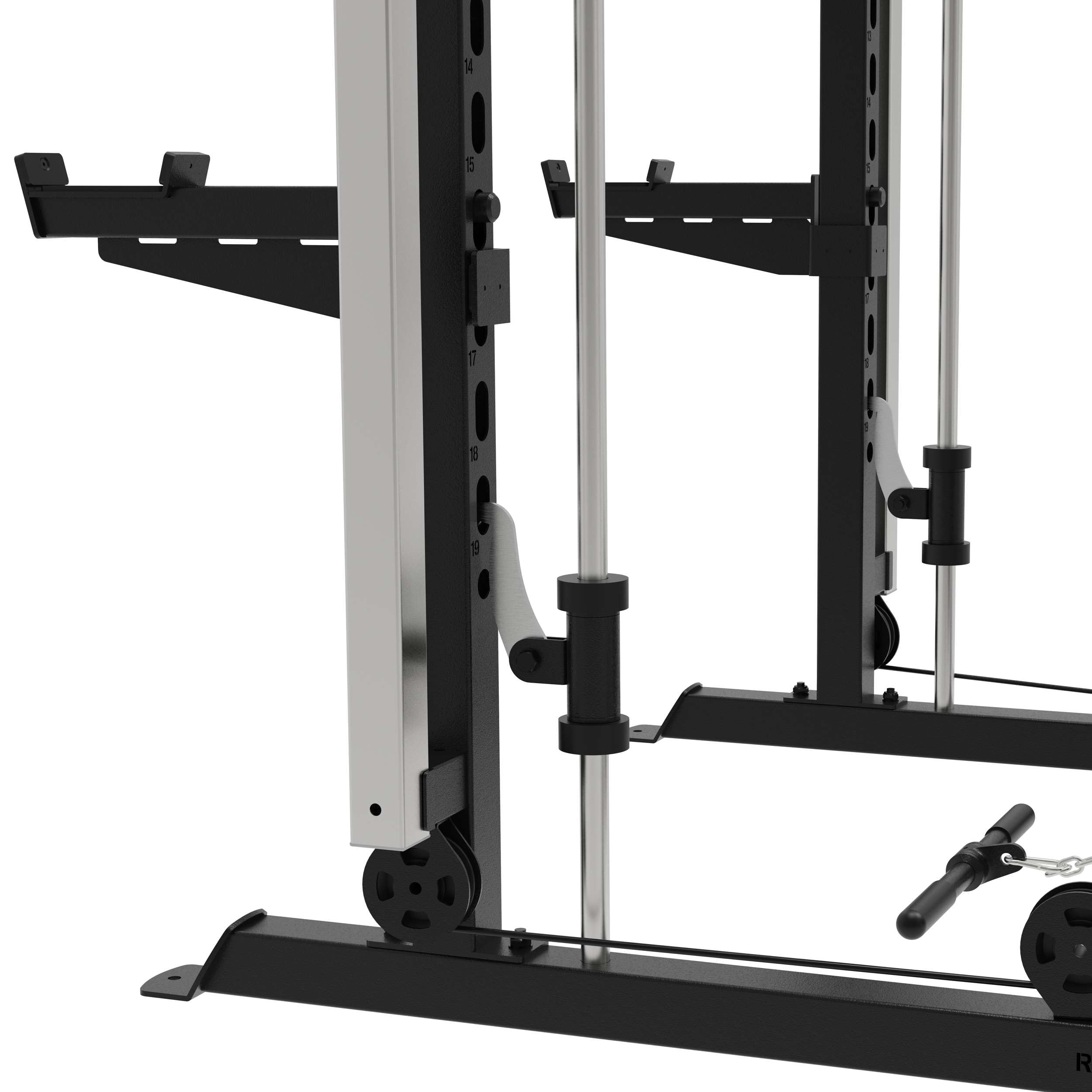 Tunturi SM90 Kraftstation - Fitness-Homegym - Fitnessgerät - Kompakt für den Heimgebrauch - Smith Machine - Full Smith - Kompakt - Inkl. kostenloser Fitness-App