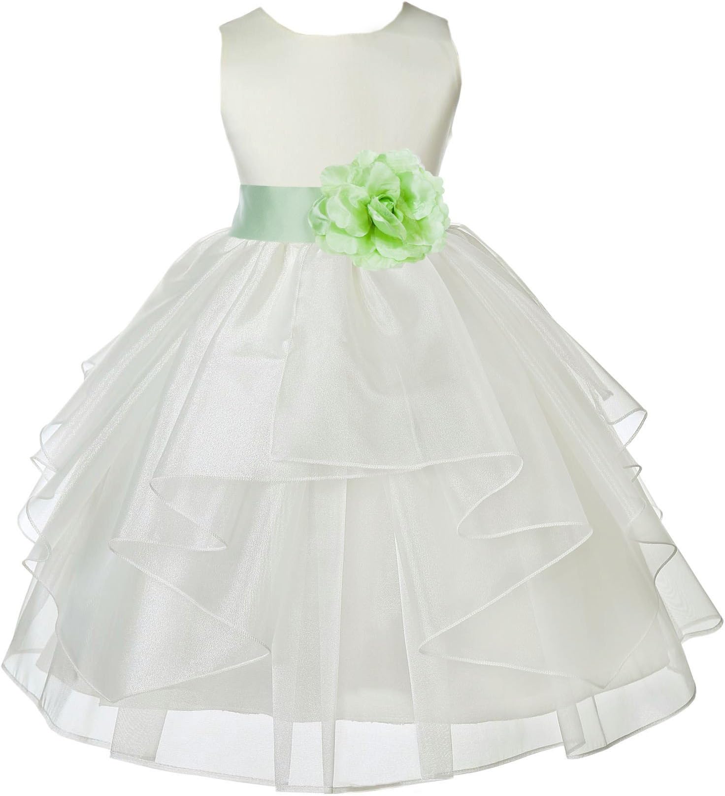 Ivory Formal Girl Dress Blush Pink Midnight Pigeon Blue Tiffany Cadbury R13S
