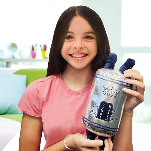 Miniatura 7 de Rite Lite Juguete de Torá de felpa mediana suave de 12 pulgadas de alto, regalos de Shabat, Shabbos, regalos judíos hebreos para niños, recuerdos de