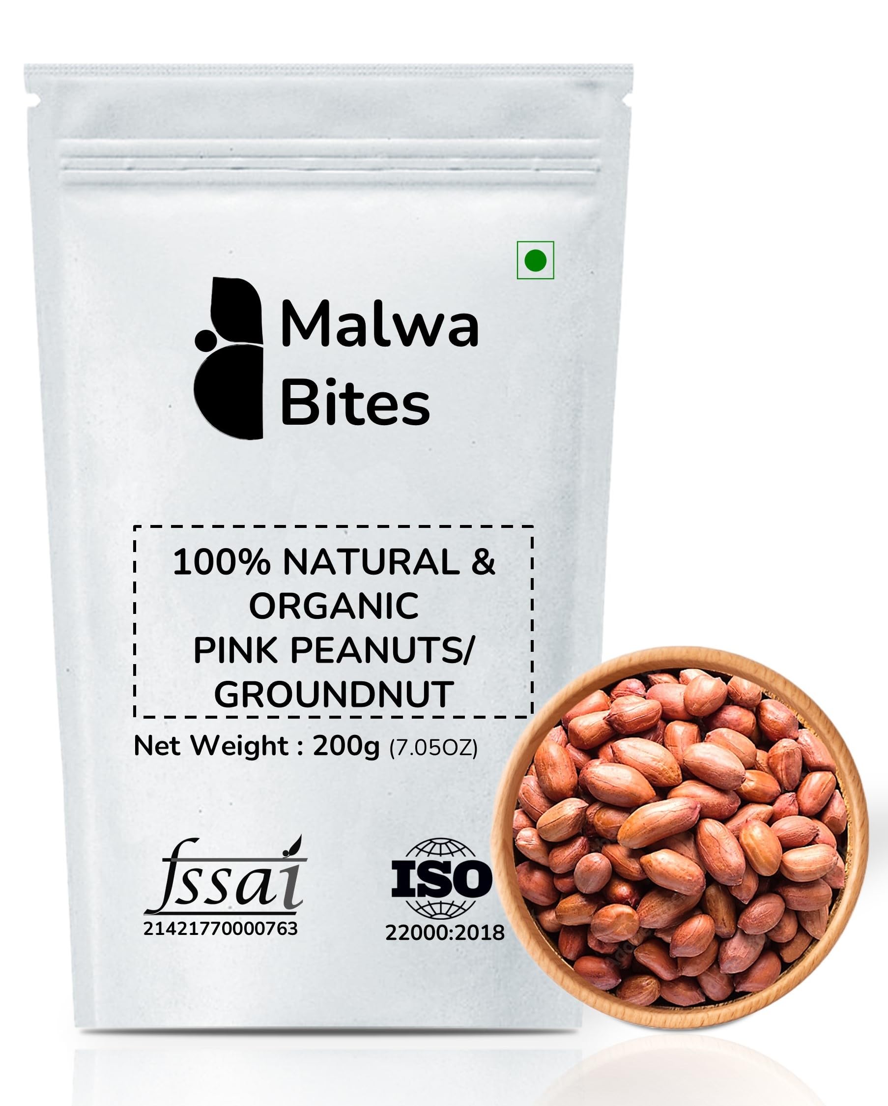 Malwa Bitesᵀᴹ Organic Raw Peanuts 400gm |Mungfali Dana (200gm pack of 2) (B0BT1FMQ74) Amazon Price History, Amazon Price Tracker