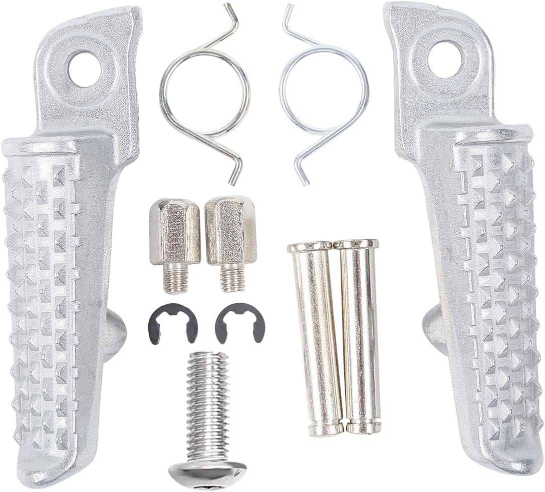 TCT-MOTORPARTS Front Foot Peg Footpeg Footrest Bracket Fits for Honda CBR600RR CBR 600 RR 2003-2006