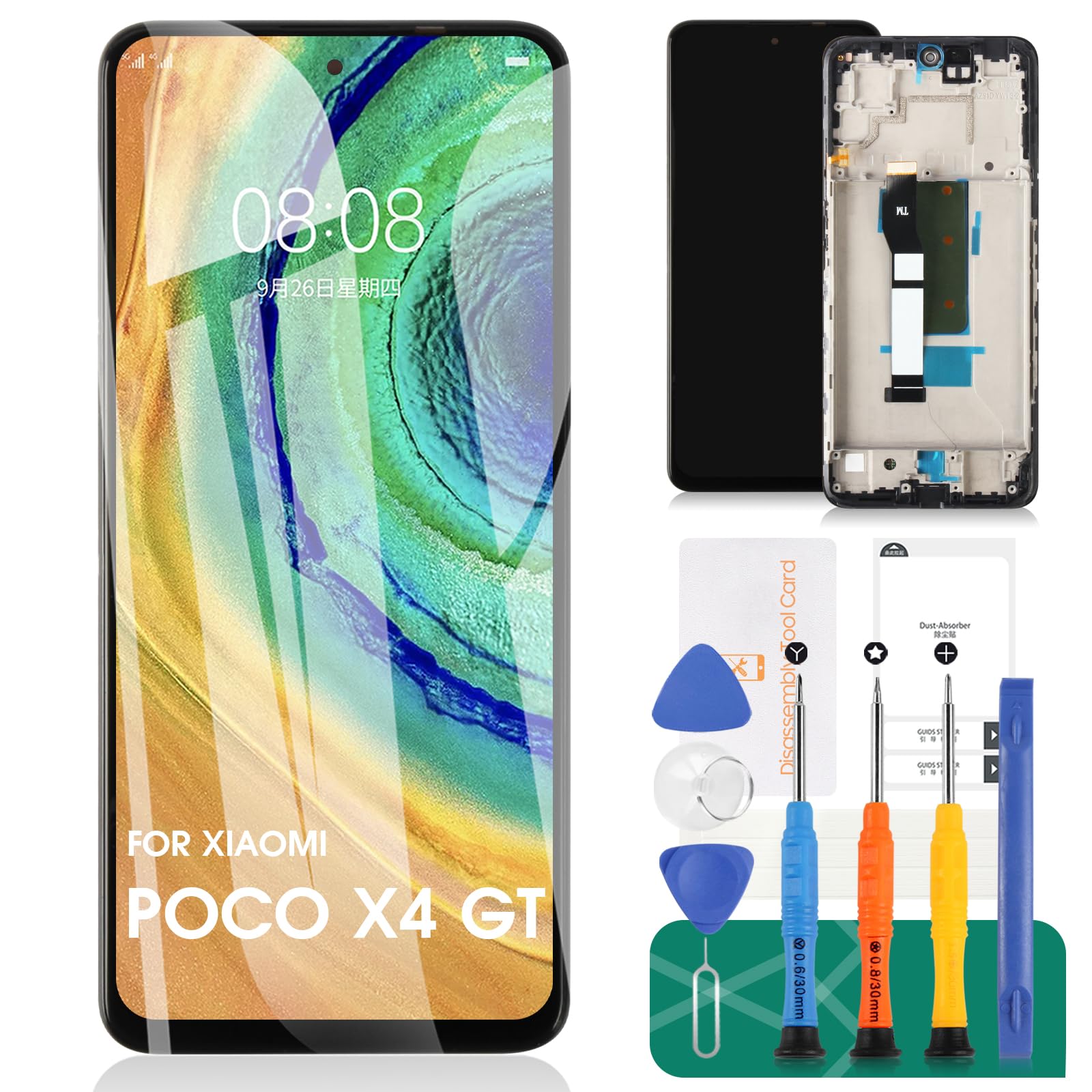 Amazon.com: for Xiaomi Poco X4 GT LCD Screen Replacement for