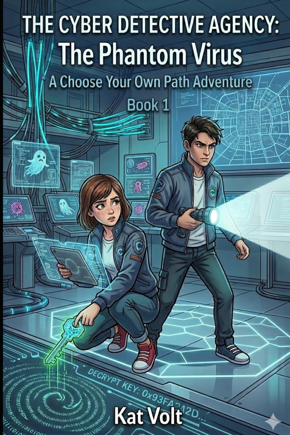 The Cyber Detective Agency: The Phantom Virus: A Choose Your Own Path Cyber Adventure: 1 (The Cyber Detective Agency Choose Your Own Path Adventures)