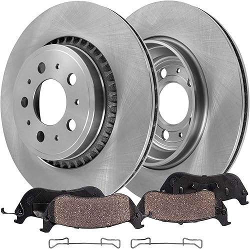 Miniatura 17 de Detroit Axle - Kit de Frenos Traseros para Nissan Altima Maxima Juke Sentra Rotores de Freno de Disco y Pastillas de Frenos Cerámicos Reemplazo :