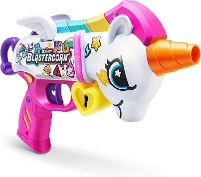 ZURU XSHOT Blastercorn Unicorn Blaster with 16 Darts